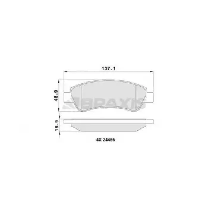 On Fren Balatasi Berlingo II Partner II P1007 C2 C3 II C4 Xsara Picasso P207 C3 III DS3 C3 Picasso P301 Celysee P208 P2008 C4 Cactus / (Arka Fren Balatasi Ducato III Boxer III Jumper III 2.2HDI 100 Multijet 2.3JTD 120 Multijet 3.0JTD 160 Multijet 07