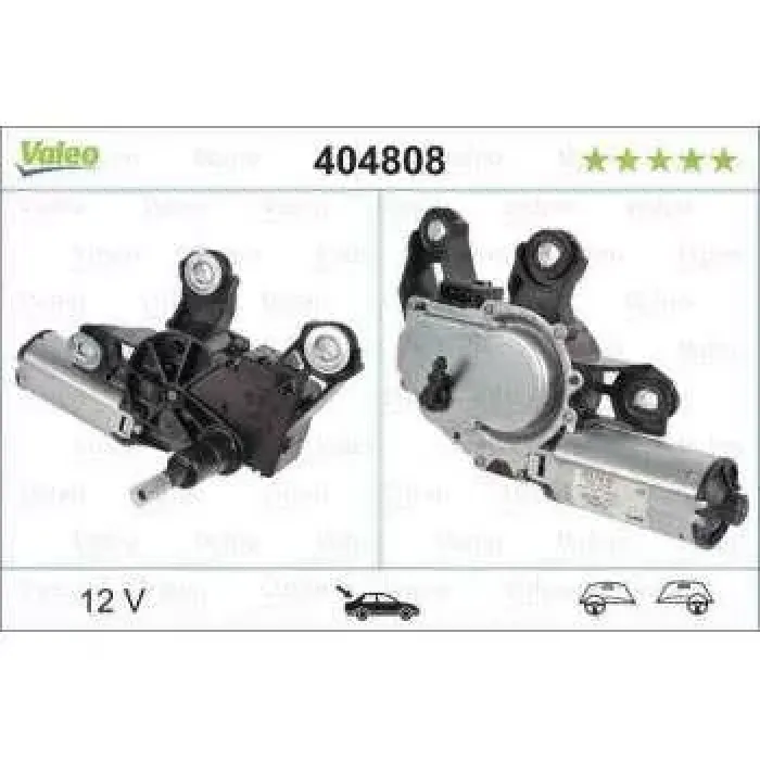 Silecek Motoru Arka Transporter T5 T6 T7 Multivan 03>> | VALEO 404808 | OEM 7H0955711 7H0955711 7E0955711B 7E0955711D 7E0955711B 7E0955711D