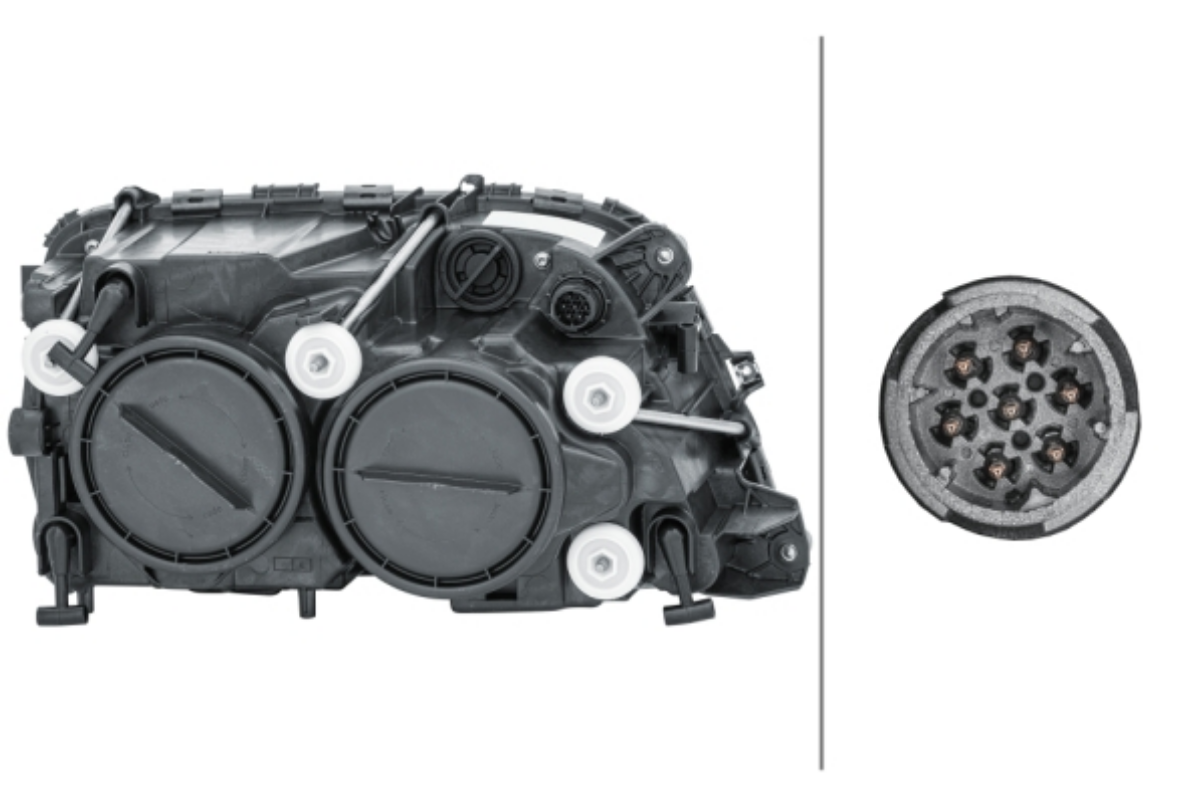 Far Actros Motorsuz Sol (Motorlu Kullanıma Uygun) | OEM A9438206561