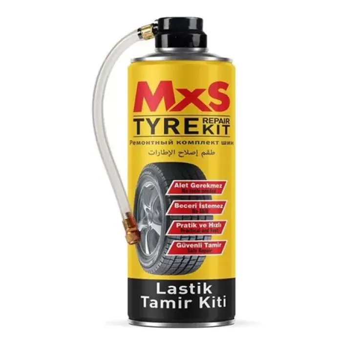 Lastik Tamir Kiti (Sisirir-Onarir-Tpms Sensor Safe) 400ML. | MXS 22020