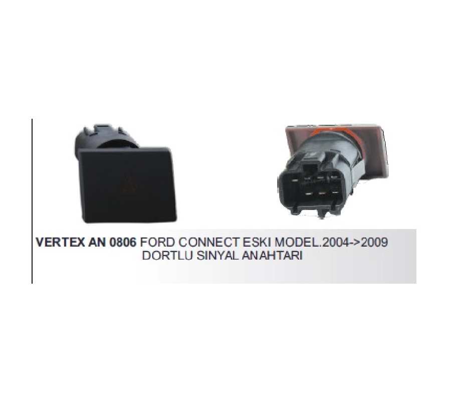 Anahtar Flaşör - Fordconnect Eski Model 2004 ve sonrası | OEM AN0806