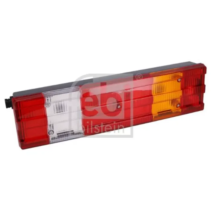 Stop Lambasi Kanalli Sag Amp Soketli Plakasiz Mercedes Actros / Axor / Axor 2 / Actros MP2-MP3 / Uzun Tip 510MM / 7 Fonksiyonlu | FEBI 194124 | OEM 0015405870 0015406370