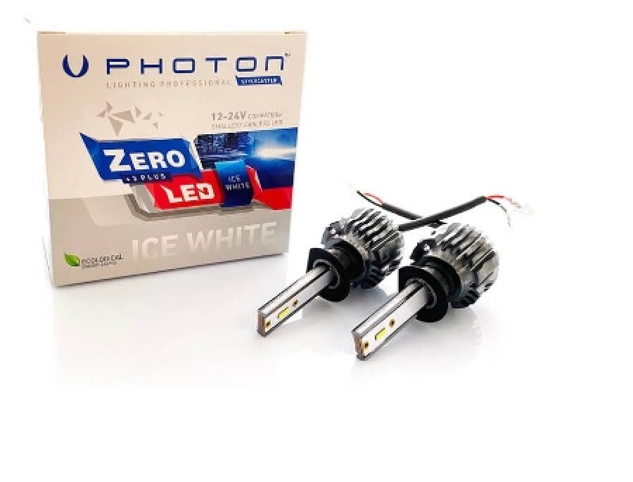 LED Far Ampulü Zero H1 + 3 Plus Fansız LED 12V-24V | OEM ZR3721