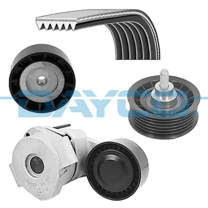 Alternator 5 Kayis Rulman Seti Boxer 3 Jumper 3 22DT C81 C96 C110 Puma 06> Klimali | DAYCO KPV338 | OEM 1613845880