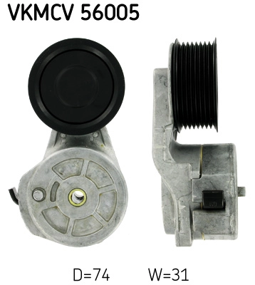 Kayis Gergi Kasnagi Komple Scania 4-Seri 164 00>08 P.R.T.-Seri 04> Irizar 06> K-Seri 06> | SKF VKMCV 56005 | OEM 1438743 1503115 1545984 1774653