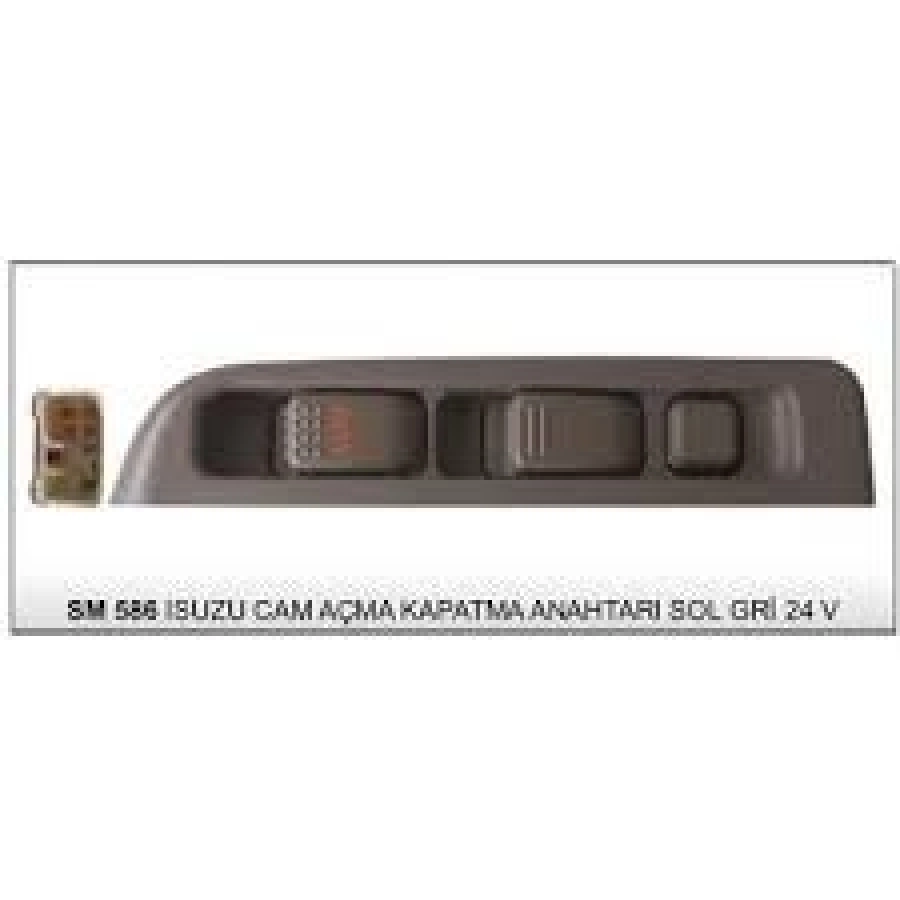 Cam Anahtarı Isuzu Npr Sol Çiftli 24V Gri AN1934G | OEM SM586