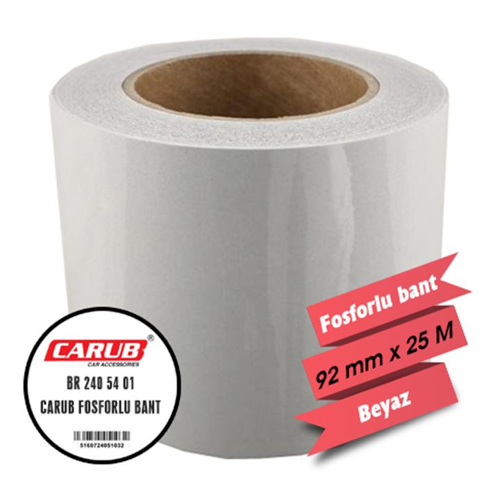 Carub Fosforlu Bant Beyaz 9,2 900 X 25 Mt