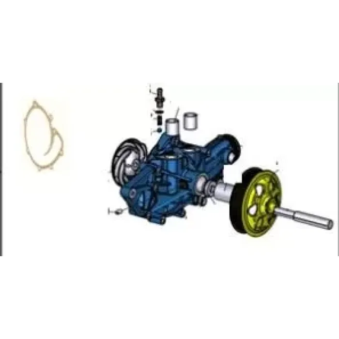 Devirdaim - Su Pompasi Komple (Sogutma Suyu) - Ford Cargo / 2533-1848 Euro 6 | ORJ-FO GC468B546FE | OEM GC46 8B546 FE GC46 8B546 FB