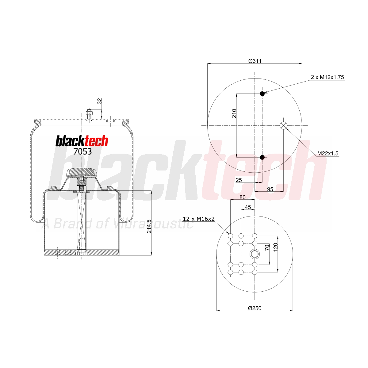 Körük Komple Metal Pistonlu | OEM 542941380
