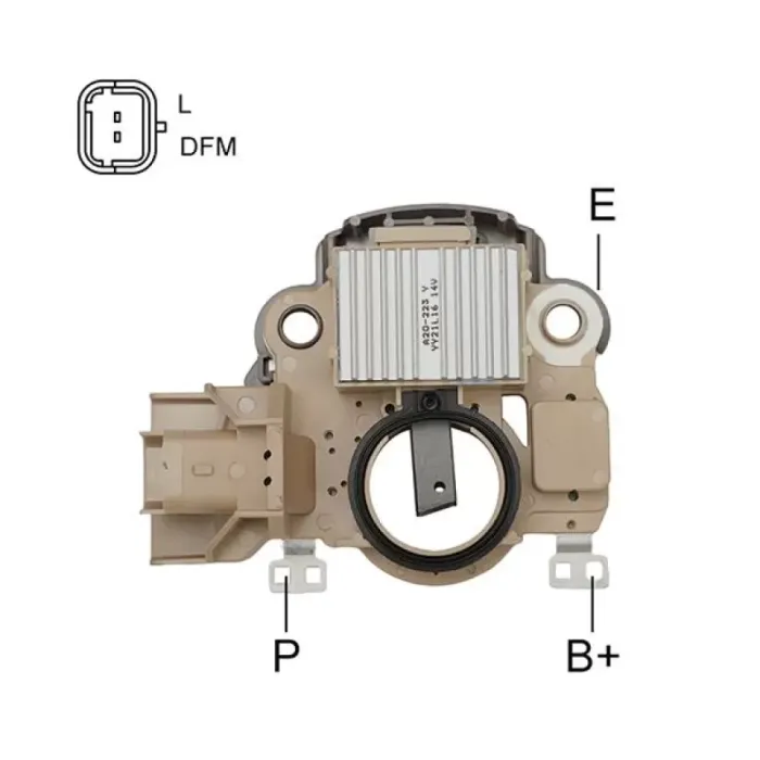 Konjektor 12V Mitsubishi Tip P207 P307-Bipper | YUNYI 06-097 | OEM 498 A866X49872
