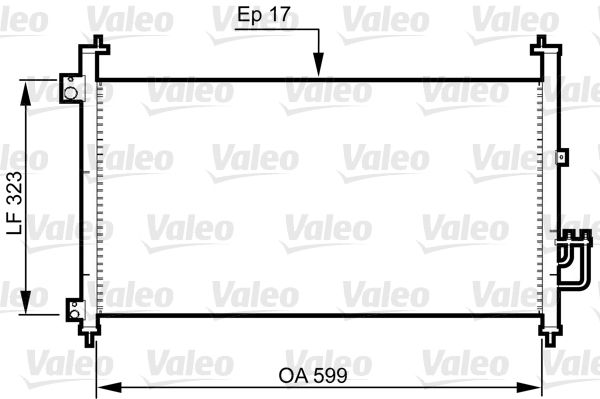 Klima Radyatoru Honda Civic 2007-2011 | VALEO 814333 | OEM 80110SMGE01 80110SM