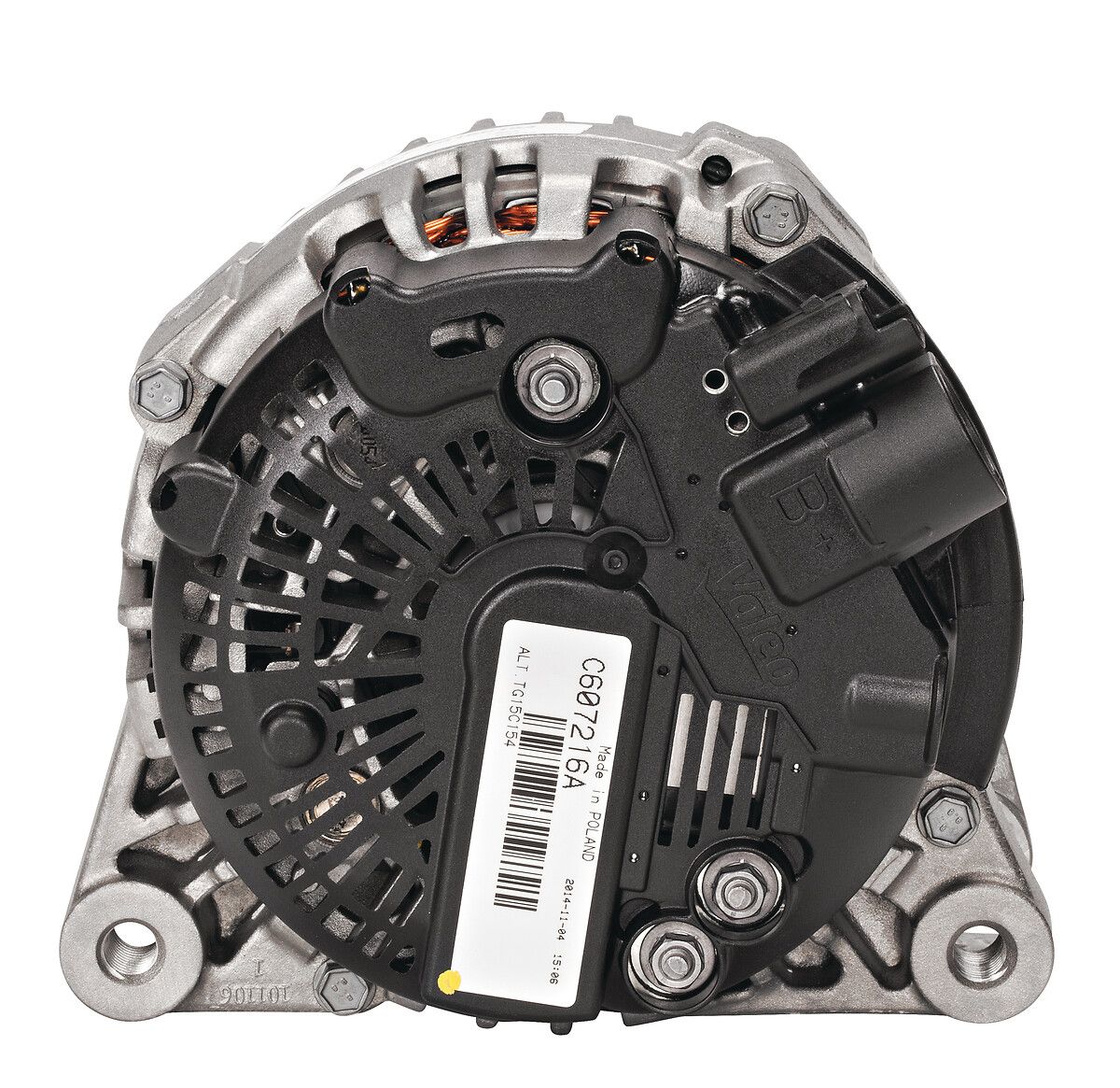 Alternator 12V 150A C Crosser P4007 2,2HDI 07> MITSUBISHI:OUTLANDER II 2,2DI D 4WD | VALEO 439697 | OEM 5705G8 5705G8 5705JV 5705NF 5705JV 5705NF