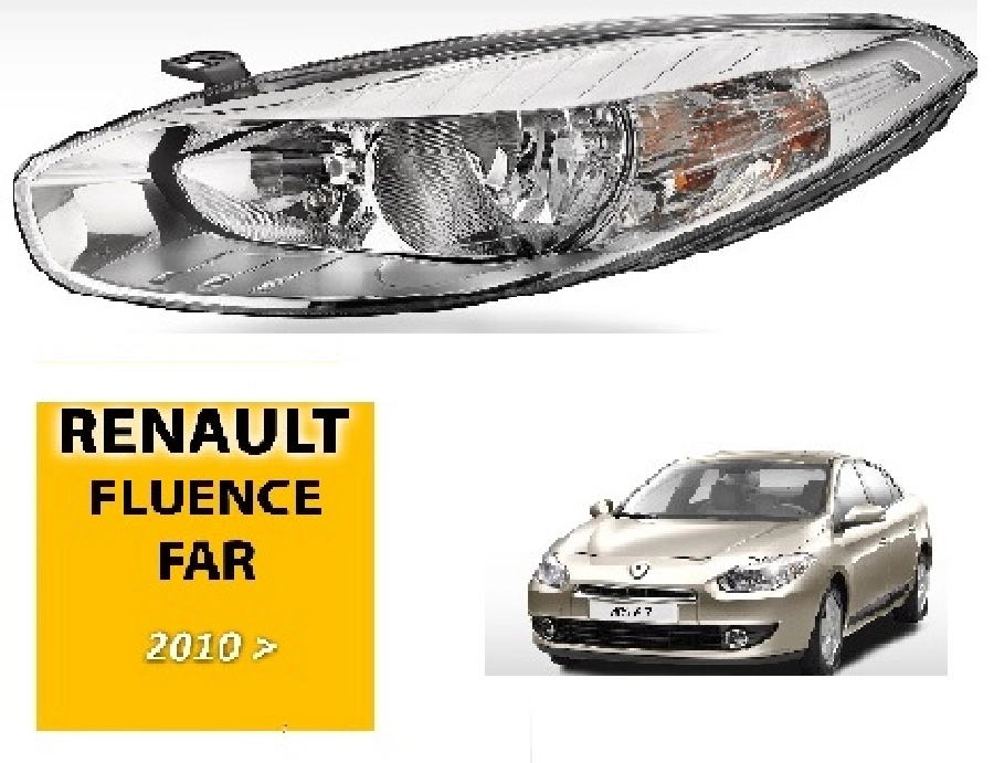 Far Sol Motorlu - Renault Fluence - 2010 260608656R-260603523R | OEM 202291