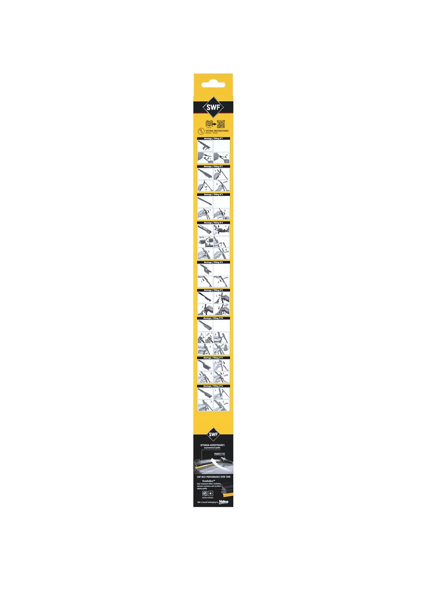 Silecek Supurgesi 530 / 475MM (Muz Tip) Polo Golf Bora (Swf) | VALEO 119319 | OEM 151263