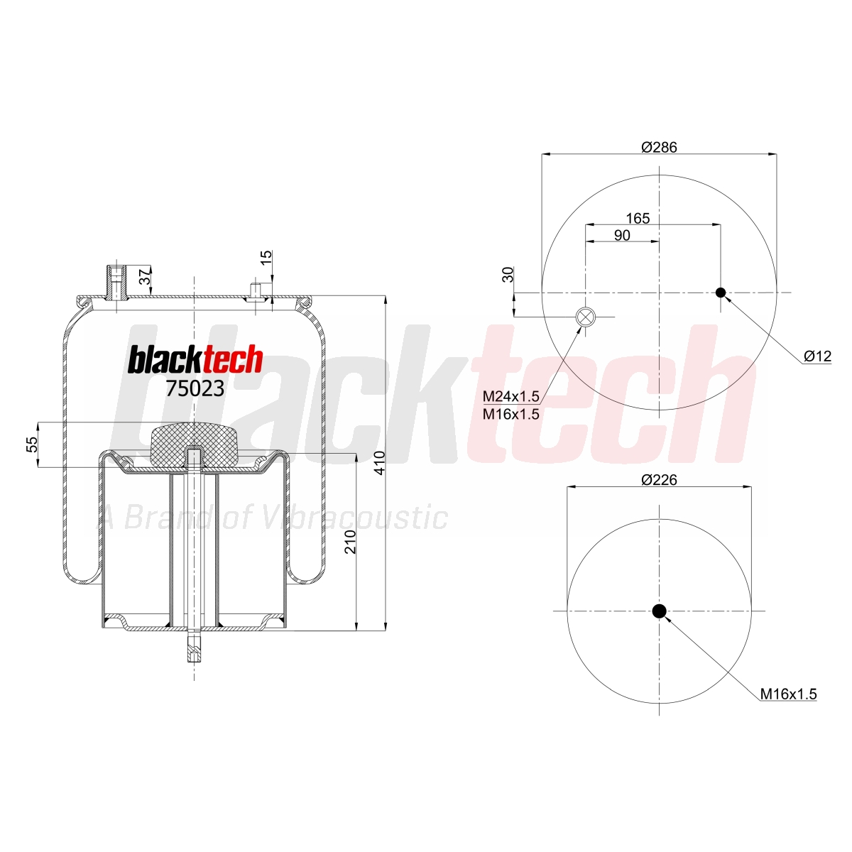 Körük Komple Metal Pistonlu | OEM 20722412
