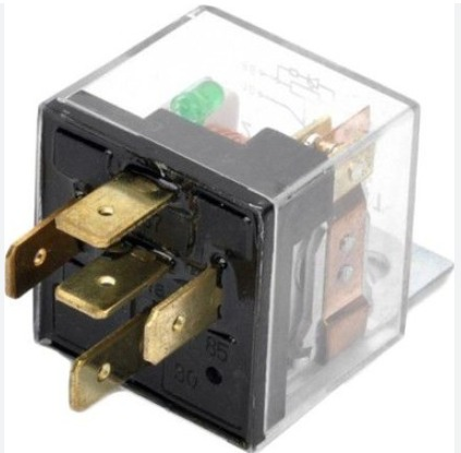 Mini Role Şeffaf 40A 24V 5UÇLU