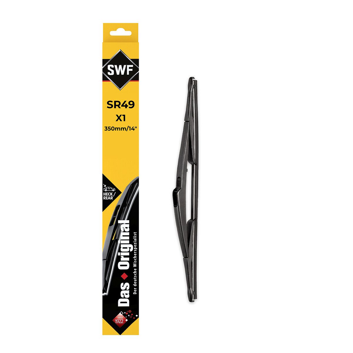Silecek Arka (X1) 350MM Kangoo Laguna III Megane III X3 C4 Focus P206 P406 (Swf) | VALEO 116546 | OEM 7701045747 7701045747 7701068742 7701068742