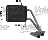 Kalorifer Radyatoru Hyundai Elantra | VALEO 812433 | OEM 971382D200