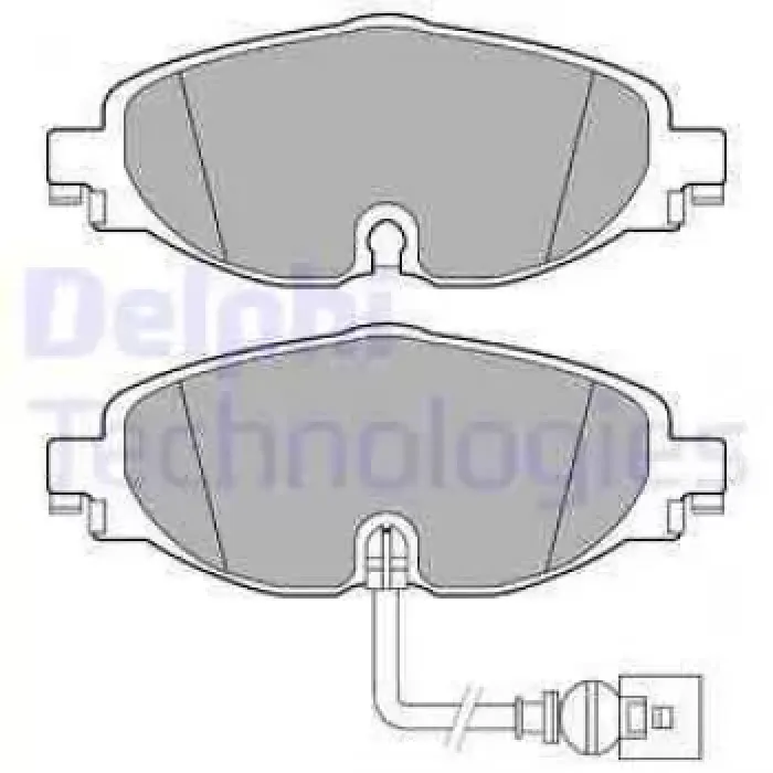 On Fren Balatasi A3 Golf 7 Leon Octavia 1,2 1,4 1,8TFSI 1,6 2,0TDI 12> | DELPHI LP2698 | OEM 8V0698151 8V0698151B 5Q0698151B