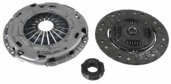 Debriyaj Seti Rulmanli 1,4TSI Golf V VI 06>13 Jetta III IV 06> Passat 09>14 Scirocco 08>17 Touran 06>15 Bmy Cavc Cdga Cthc | VALEO 828013 | OEM 03C141015H 03C141015H 03C141015J 03C141015P 03C141015J 03C141015P