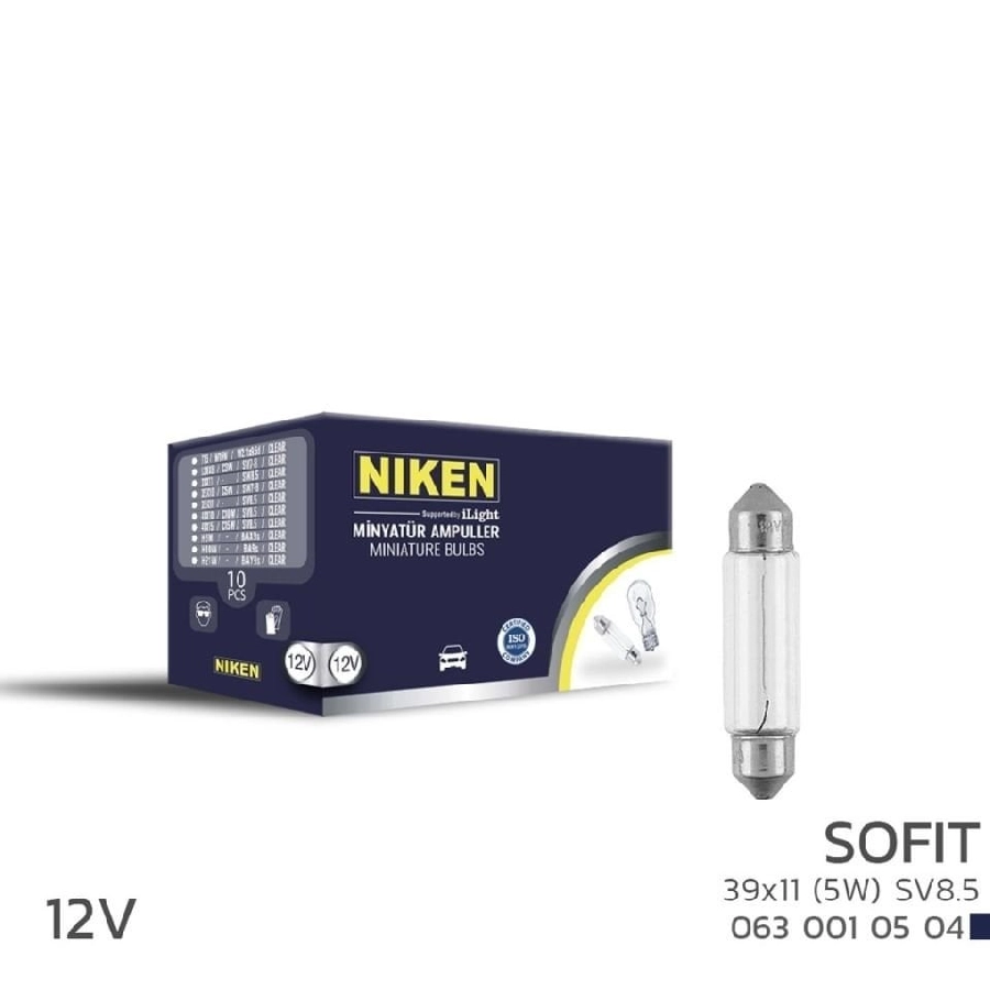 Ampul Sofıt Ampul 5W 39X11 (12V) 10LU | OEM 0630010504