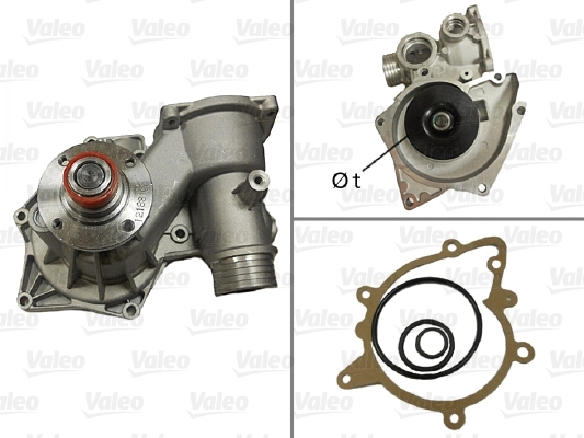 Devirdaim Pompasi Bmw M62 E39 E38 | VALEO 506521 | OEM 11510393340