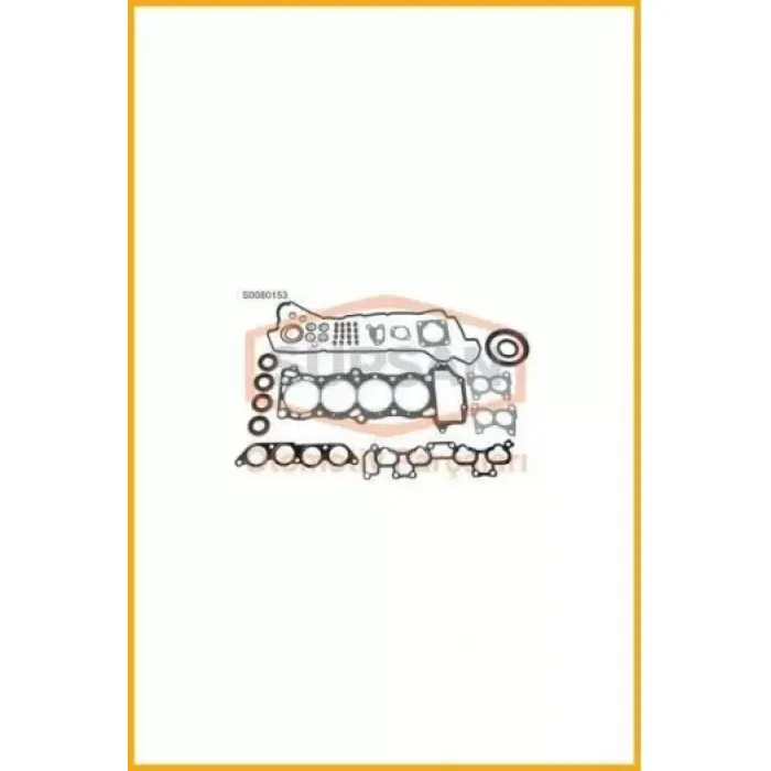 Tam Takim Contasi Keceli Supap Lastikli Skcli Primera 1,6 16V (GA16DS) Yeni Motor | SUPSAN S0080153 | OEM 10101-57Y26