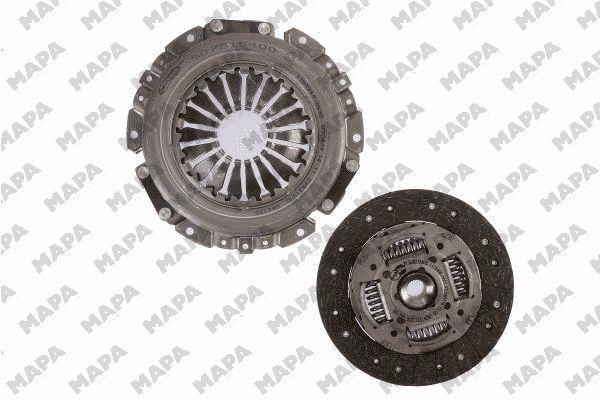 Debriyaj Seti Rulmansiz Laguna II 1,9DCI Laguna II Sport Tourer 1,9DCI | MAPA 014215 609 | OEM 7701472769 7701472769 7701473583 7701474546 7701473583 7701474546
