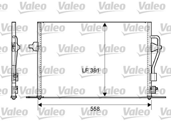 Klima Radyatoru Ford Mondeo | VALEO 817232