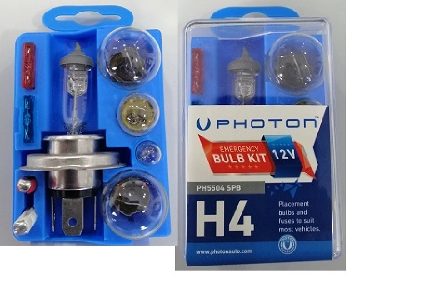 H4 12V Yedek Ampul ve Sigorta Kiti | OEM PH5504SPB