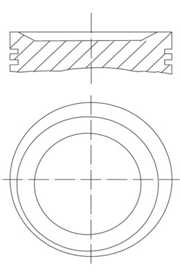 Motor Piston Segman 86.00MM Std Omega A 87>93 - 20SE - C20NE Astra F 92>98 - C20NE Vectra A 89>95 - 20NE - C20NE Frontera A 92>98 - C20NE Calibra 89>96 | MAHLE 0117500 | OEM 623459