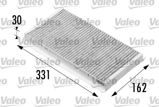 Polen Filtresi Vectra C 04> Corsa C 00> Combo C 01> Tigra 04> Signum 03> / 9-3 02> | VALEO 698710 | OEM 93172129 46844822 1808617 180862