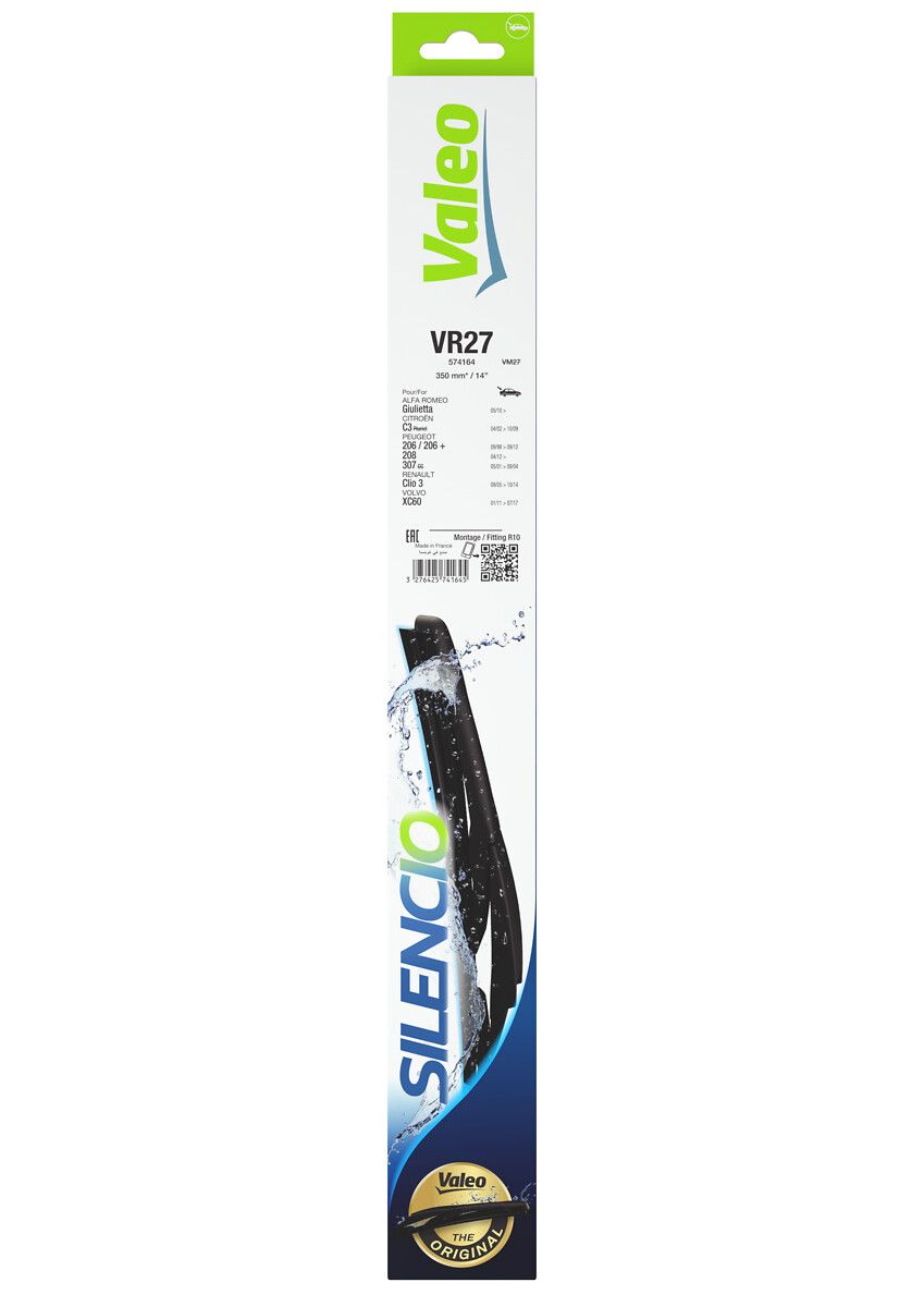 Silecek Supurgesi 350MM Arka P106 P206 Saxo Xantia | VALEO 574164 | OEM 1608396280 1608396280 642392 642393 642392 642393