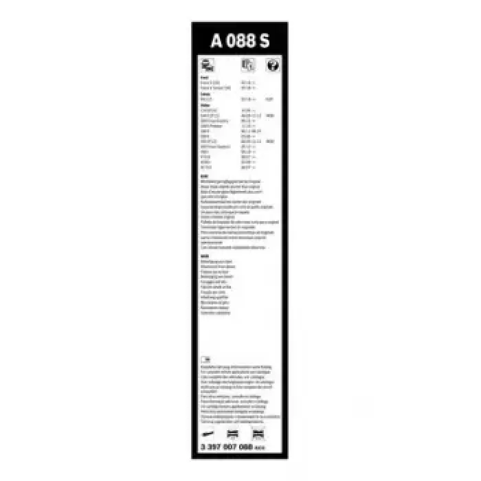 Silecek Supurgesi Takim Aerotwin Togg T10X T10F [650 / 500 MM] | BOSCH 3397007088 | OEM VOL 31253012 VOL 30753009 31253012 30753009