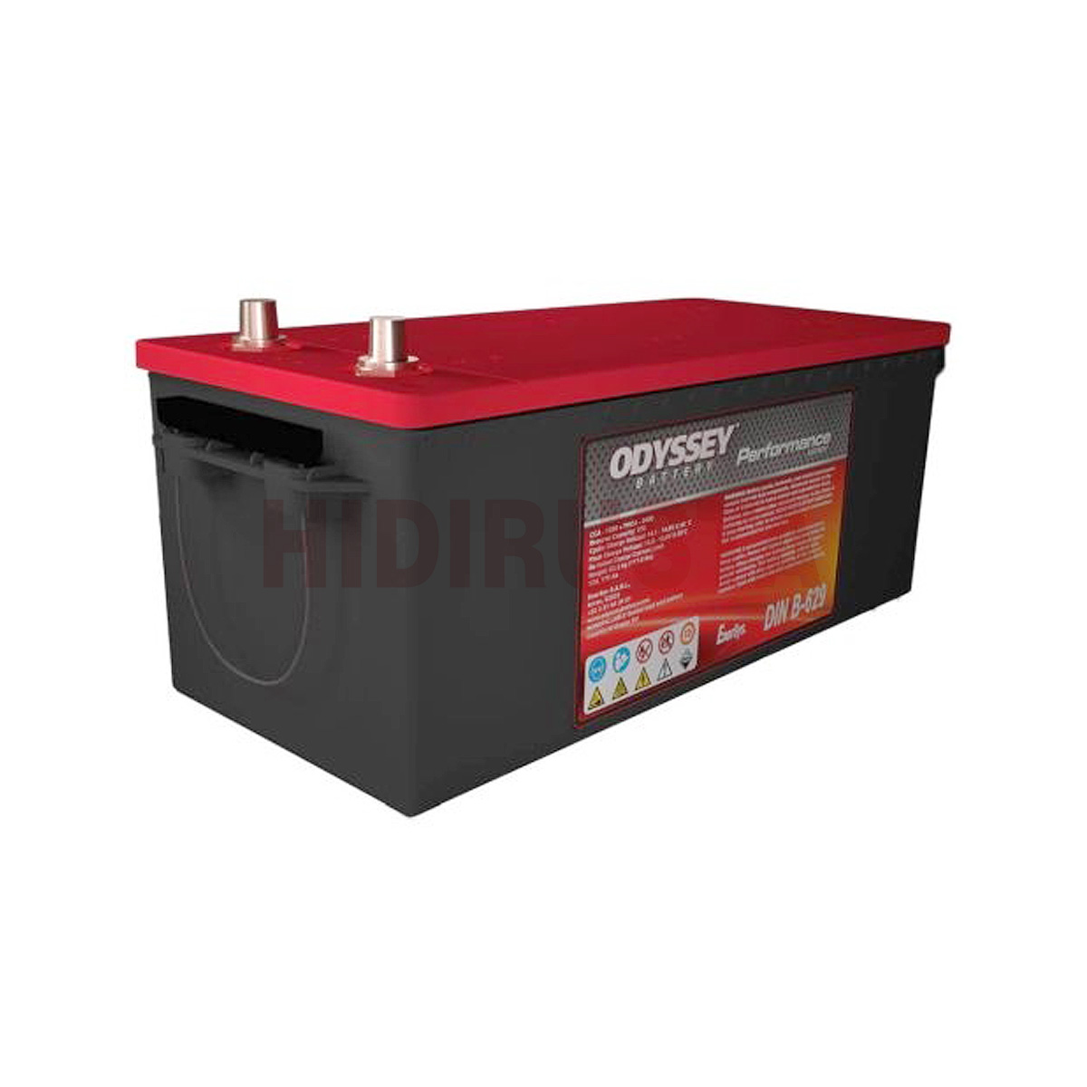 Akü Odyssey 12V 170 Ah 1300A Agm Automotıve 629-Dın B-1300 (518 X 223 X 218)