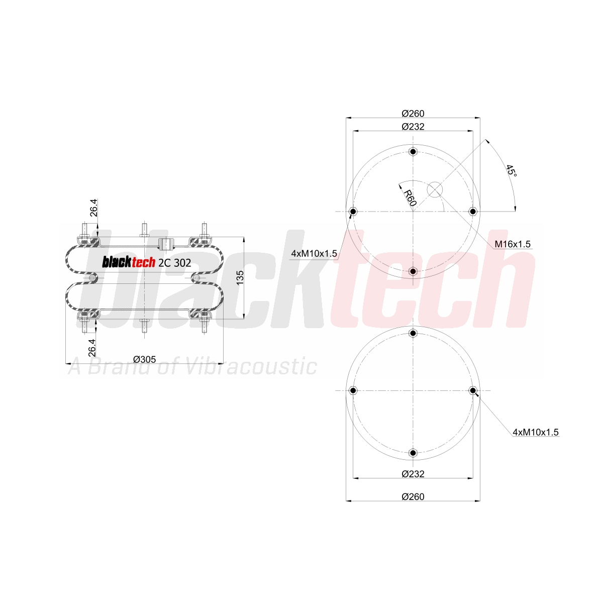 Körük İki Katlı Pleytli | OEM 06030615