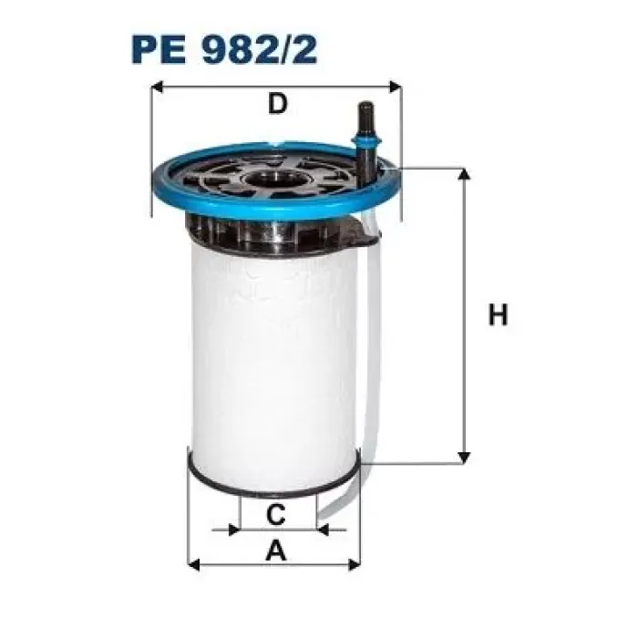 Yakit Filtresi Egea 1.3D Mtj 1.6D Mtj 15> Doblo Mpv 1.3 D Multijet 10> Giulietta 1.6JTDM 10> Combo Van 12> | FILTRON PE 982/2 | OEM 77367623E 77367623E 77366607 52048600 77366216 77366607 77366607 52048600 77366216