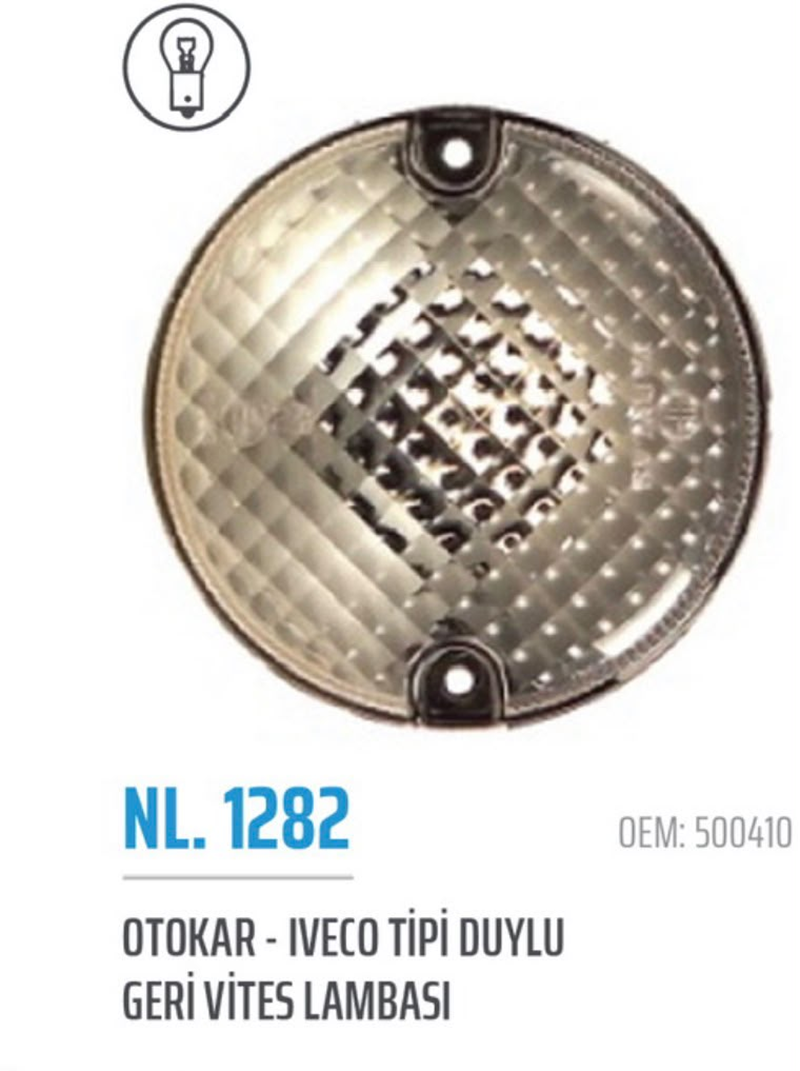 Otokar İveco Tipi Duylu Geri Vites Lambası