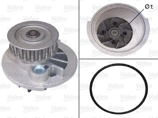Devirdaim Astra G Z16SE X16SZR | VALEO 506785 | OEM 1334078 6334039 9199595 93182042