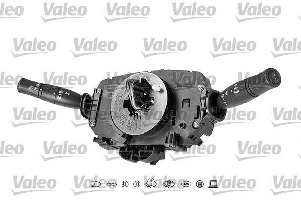 Far Kumanda Kolu Megane II 02> Gobek Sargili (Far+Sinyal+Silecek+Yikama+Sis Lambasi+Yol Bilgisayari) | VALEO 251641 | OEM 8200216465