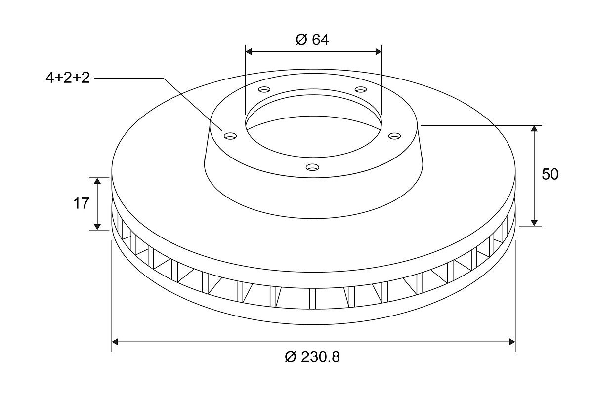 On Fren Disk (Aynasi) Havali Suzuki Alto 1994-2002 Suzuki Swift 1989-2001 Justy 1.3 4WD 1995-2003 (231MM) | VALEO 186505 | OEM 251110 251110 5531160B20 5531160B21 5531160B20 5531160B21