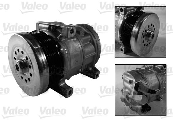 Klima Kompresoru Fiat Linea Punto Linea Doblo 1.2 1.4 07> | VALEO 813197 | OEM 55194880