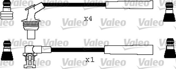 Buji+Bobin Kablosu Laguna I 1,8 / 2,0 (93>01) | VALEO 346408