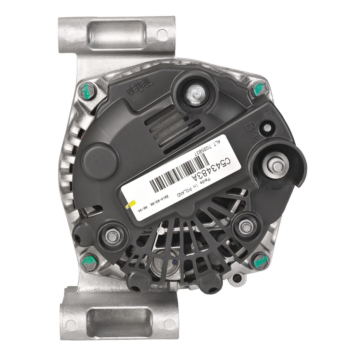 Alternator 12V 90A Fiat (TG9S0) | VALEO 439654 | OEM 51984051 51984051 51784848 51784848