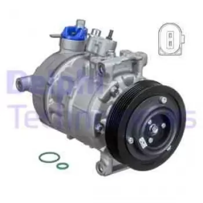 Klima Kompresoru Caddy Golf V Jetta Passat Tiguan Touran A3 Leon Octavia 1.6 1.9 2.0 TDI 1.6FSI / TSI Caya Cayb Cayc Clna Caxa Cmsb | DELPHI TSP0155997 | OEM 1K0820803L 1K0820803L 1K0820803N 1K0820859D 5N0820803A 1K0820803N 1K0820859D 5N0820803A