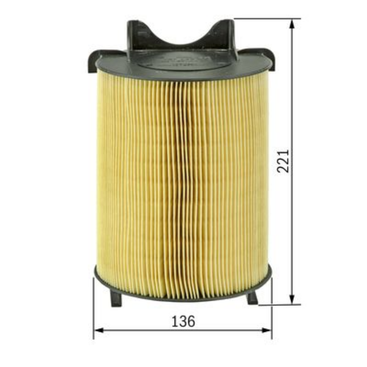 Hava Filtresi Elemanı (Audı A3 1.6, 2.0 FSI; Sea) | OEM 1F0 129 620