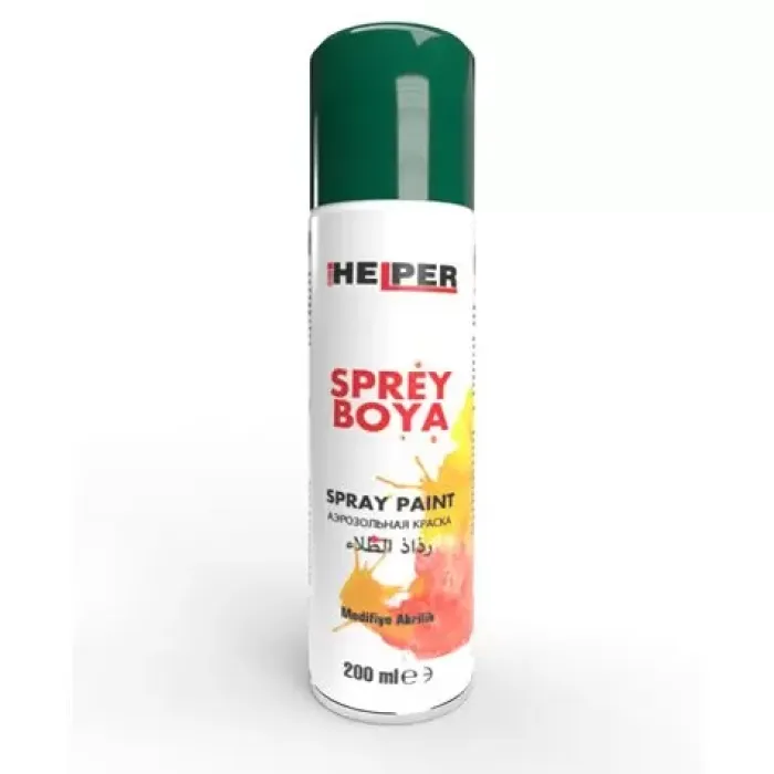 Helper Sprey Boya Ral-6016 Parlak Yesil 200 Ml | MXS HEB191022