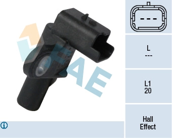 Eksantrik Mili Sensoru Jumper Boxer 2,0HDI / 2,2HDI (DW10TD / DW12UTED) / (03 06) Expert Jumpy Scudo 00> DW10BTED (2,0HDI 8V) | FAE 79155 | OEM 1920ES