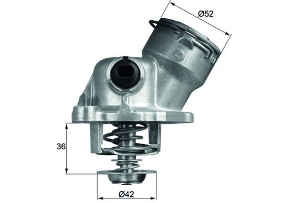 Termostat 100 °C (M273) W211 06>08 W212 09>11 C207 09>16 A207 10>11 W221 05>13 C216 06>13 R230 06>12 | MAHLE TM29100D | OEM A2732000215