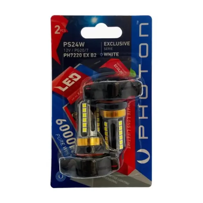 PSX24W Exclusive Serie (2'Li Blister) | PHOTON PH7220 EX B2